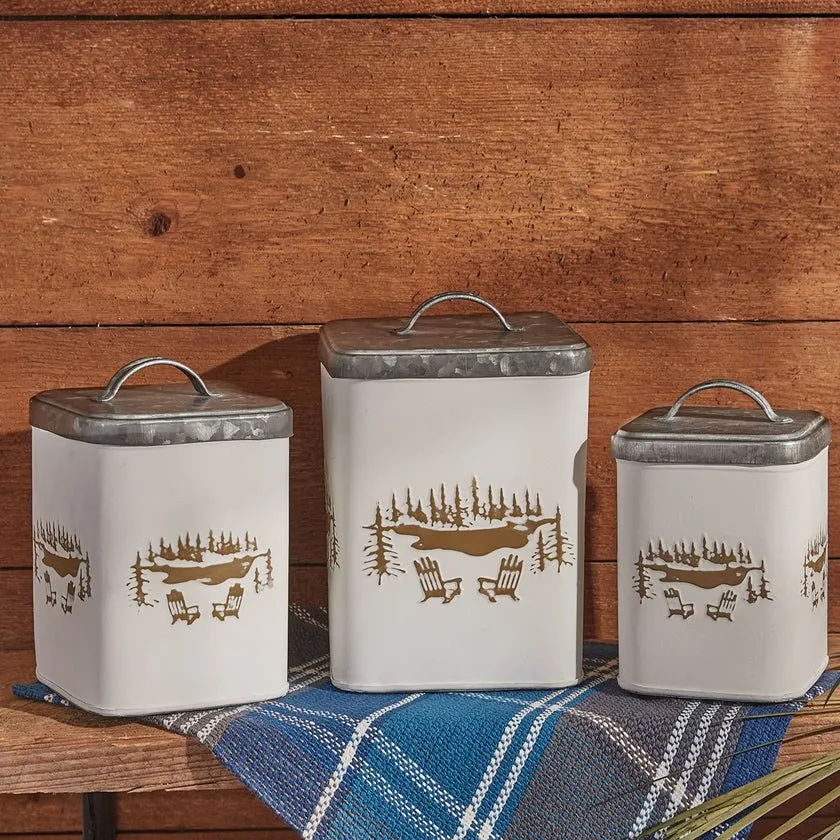 Adirondack Canister Set of 3