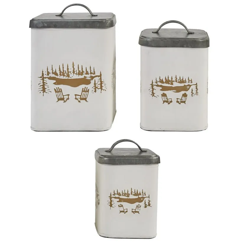 Adirondack Canister Set of 3