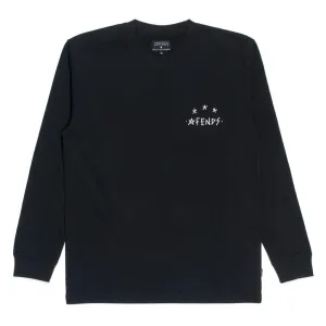 Afends Mens Crossed - Vintage Long Sleeve Tee