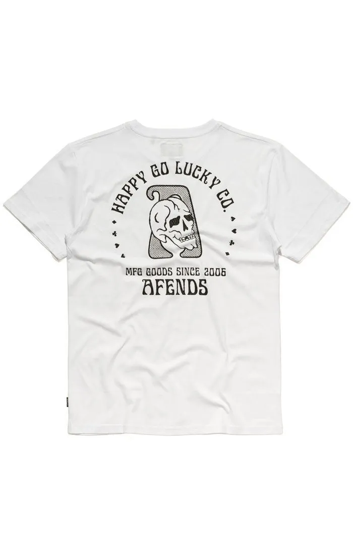 Afends Mens Happy Go Lucky Co - Standard Fit Tee