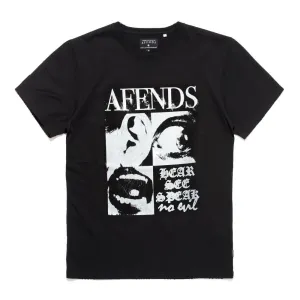 Afends Mens No Evil - Vintage Fit Tee