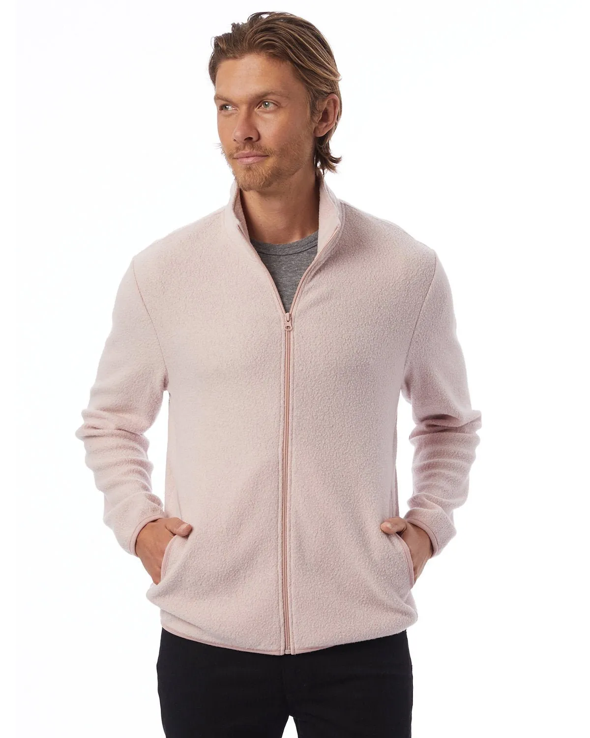 Alternative 43262RT Adult Full Zip Fleece Jacket