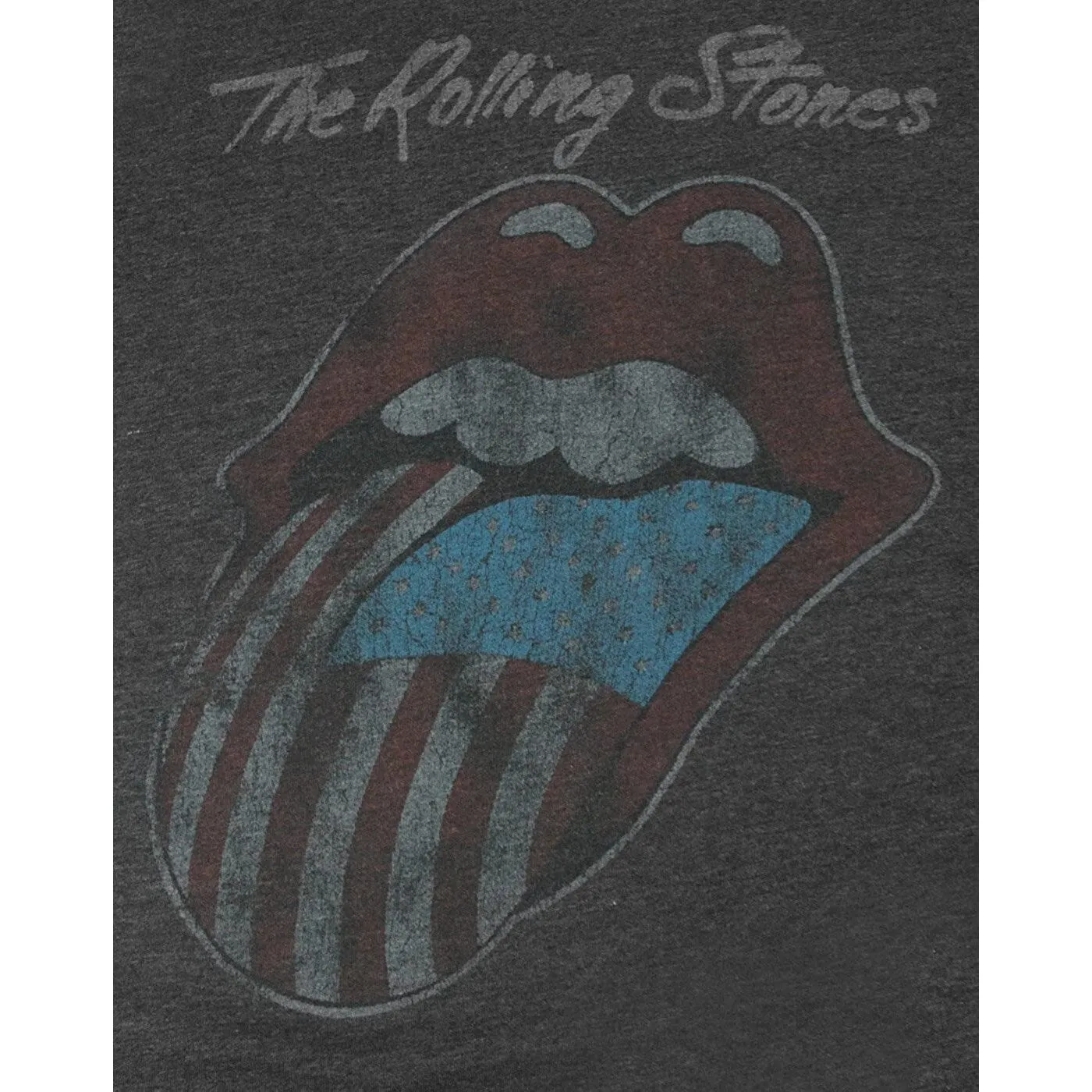 Amplified Official Mens Rolling Stones USA Tour 2 T-Shirt