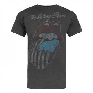 Amplified Official Mens Rolling Stones USA Tour 2 T-Shirt