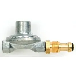 BBQ Grill Low-Pressure Gas Regulator, 11-In.