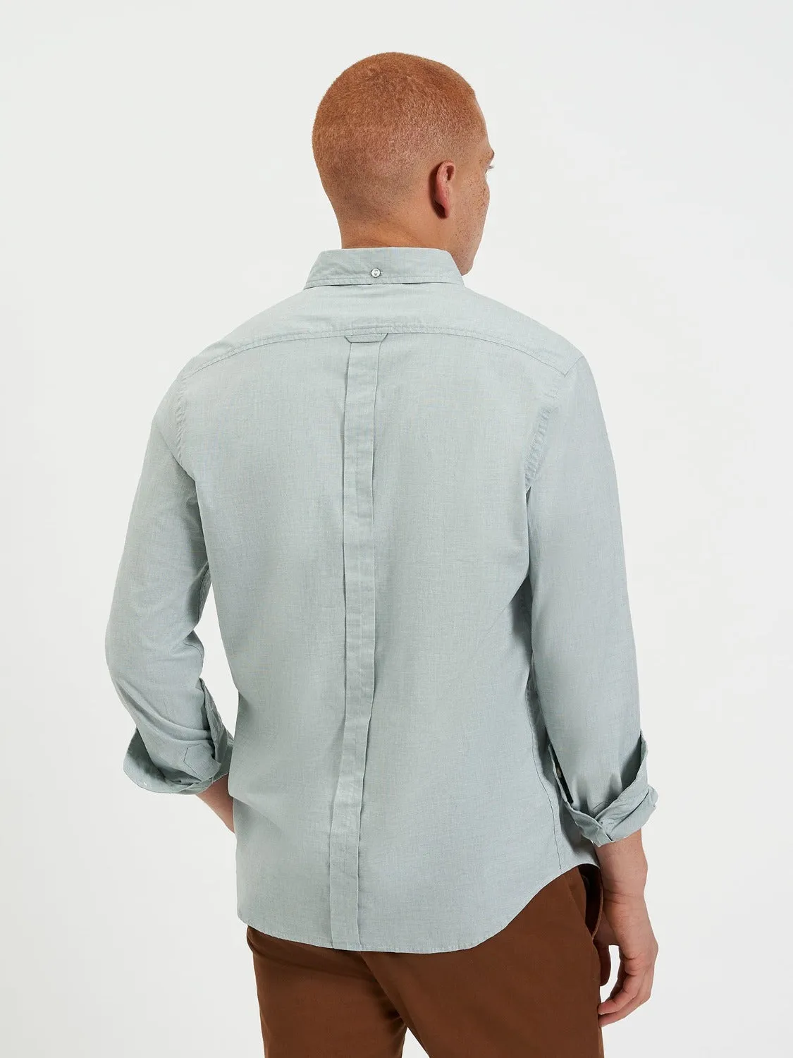 Beatnik Wash Long-Sleeve Shirt - Forest