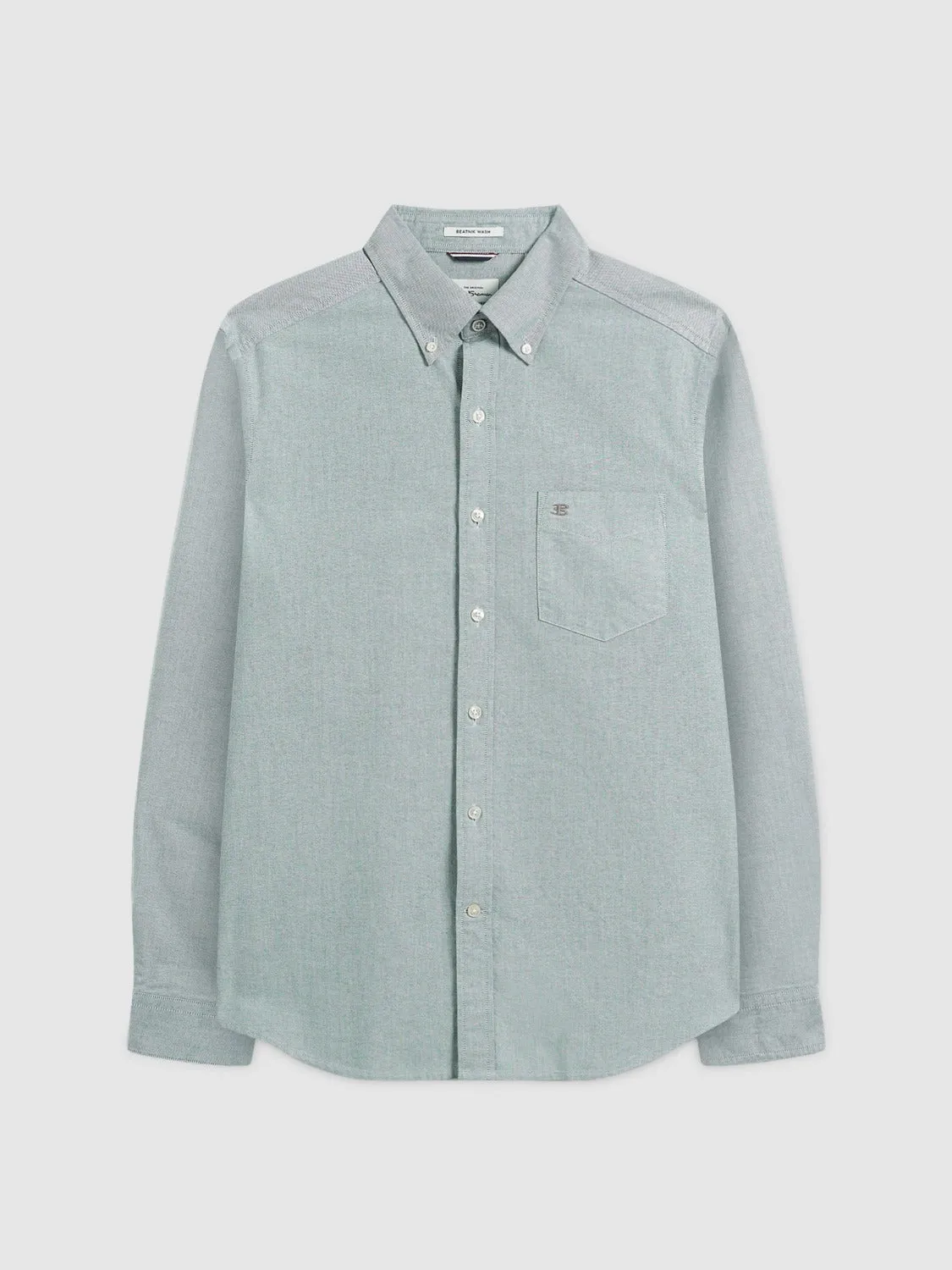 Beatnik Wash Long-Sleeve Shirt - Forest