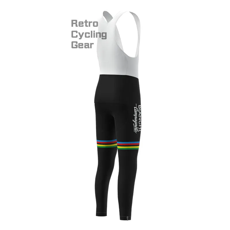 Bianchi Stripe Retro Cycling Pants