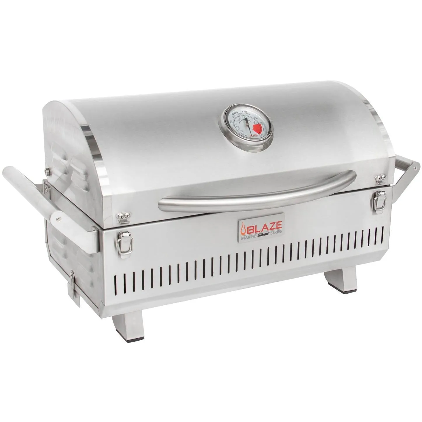 Blaze Professional LUX Marine Grade Portable Liquid Propane Gas Grill on Pedestal