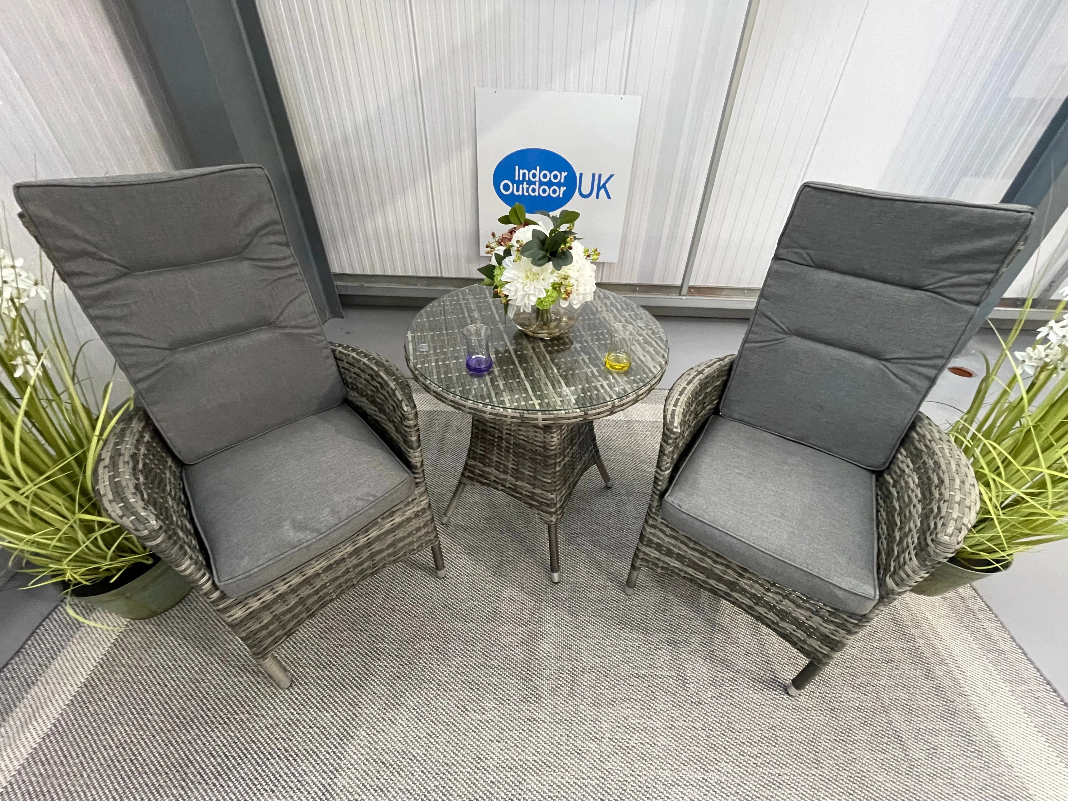 Brocton Bistro Set Reclining Seats