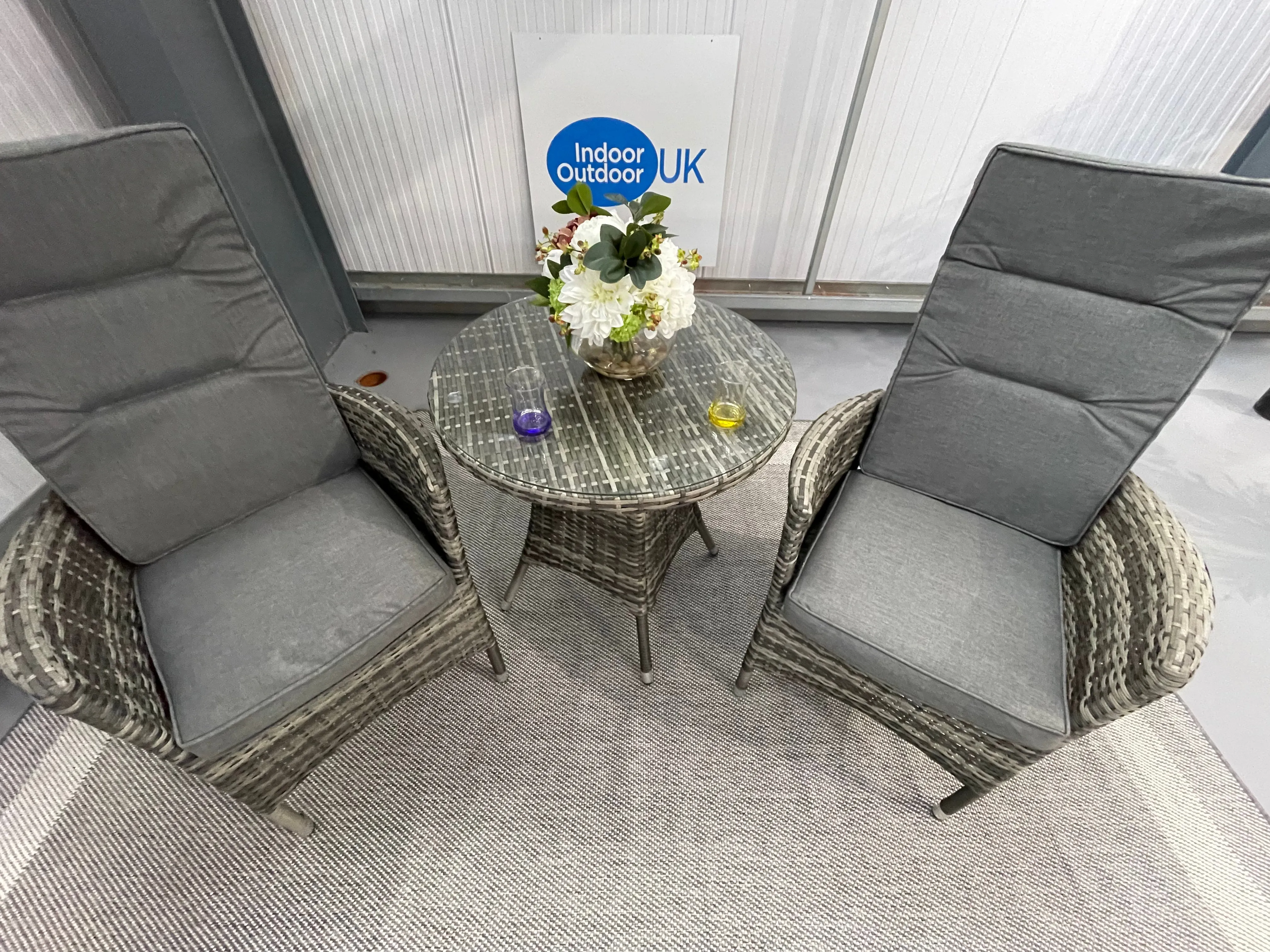 Brocton Bistro Set Reclining Seats