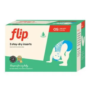 BumGenius Flip Stay Dry Inserts One Size 3pk