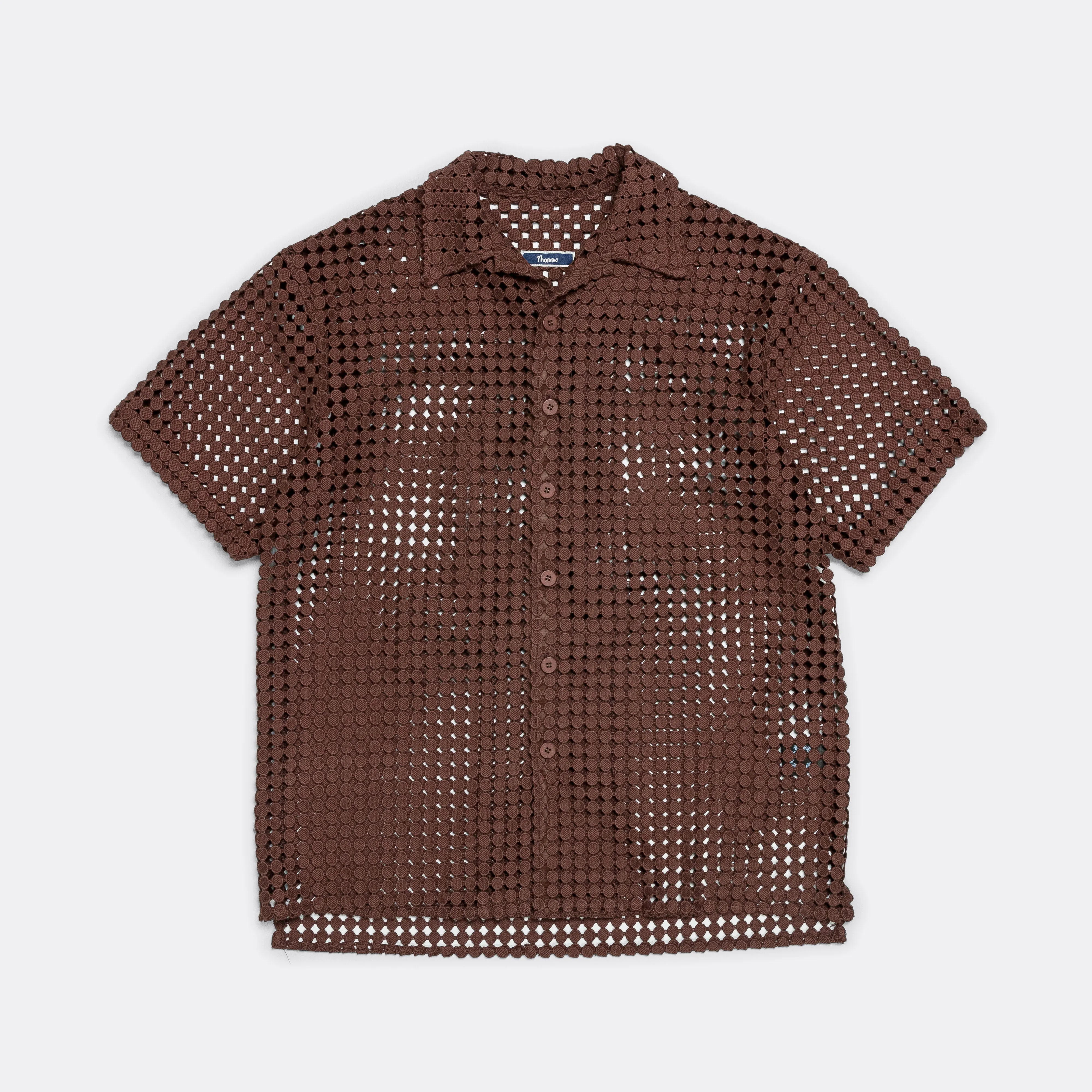 Camp Shirt Lace - Brown