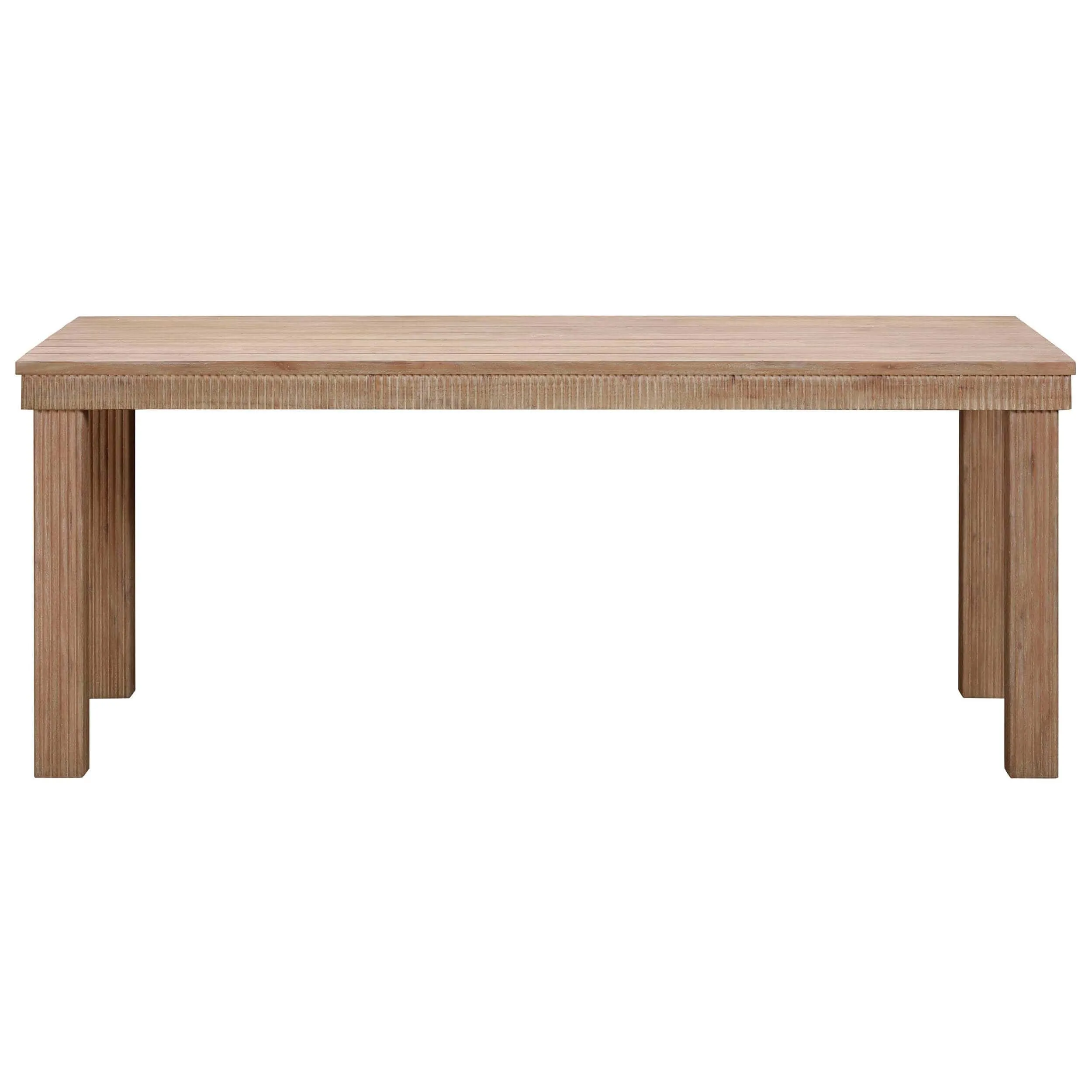 Cassie Outdoor Rectangular Dining Table, Natural