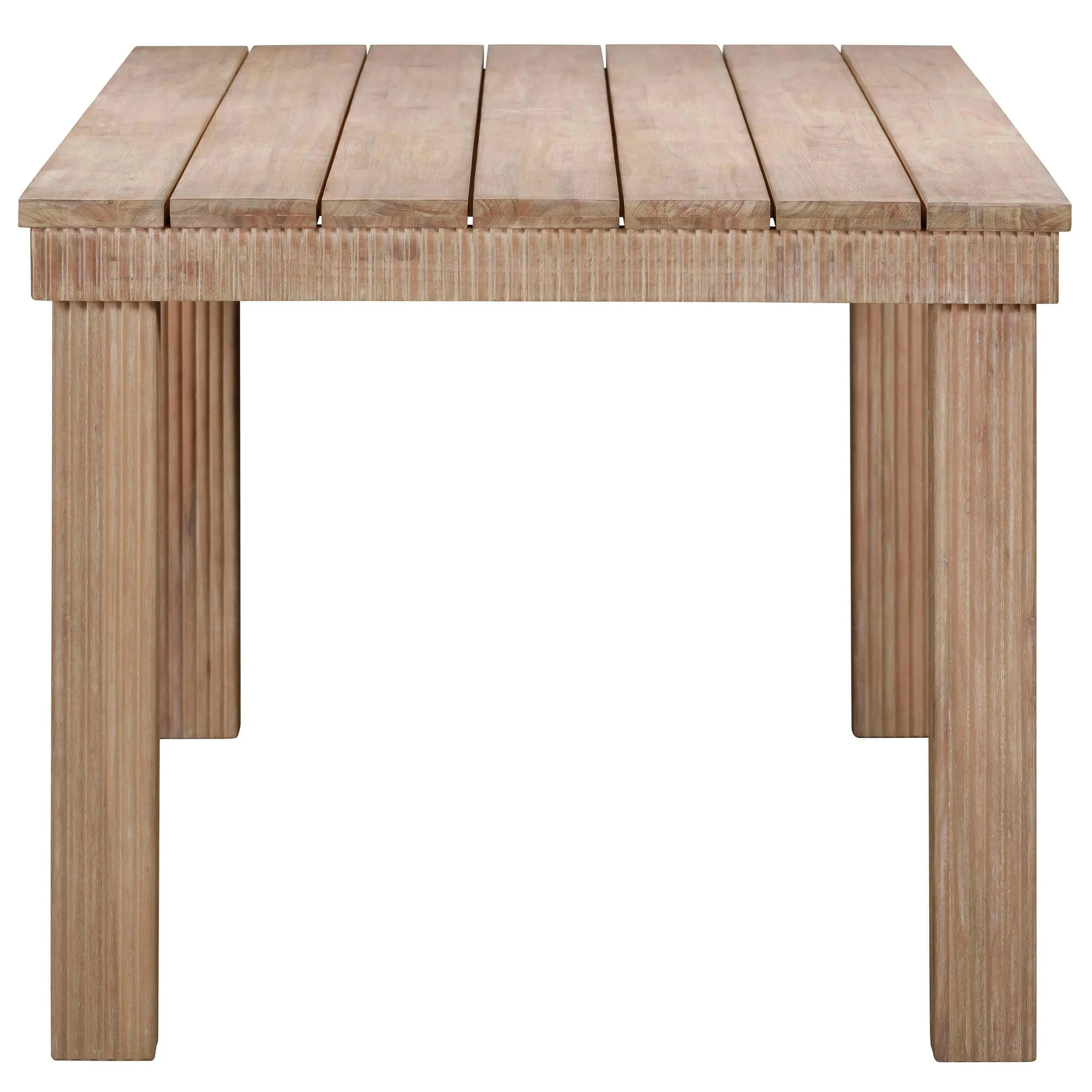 Cassie Outdoor Rectangular Dining Table, Natural