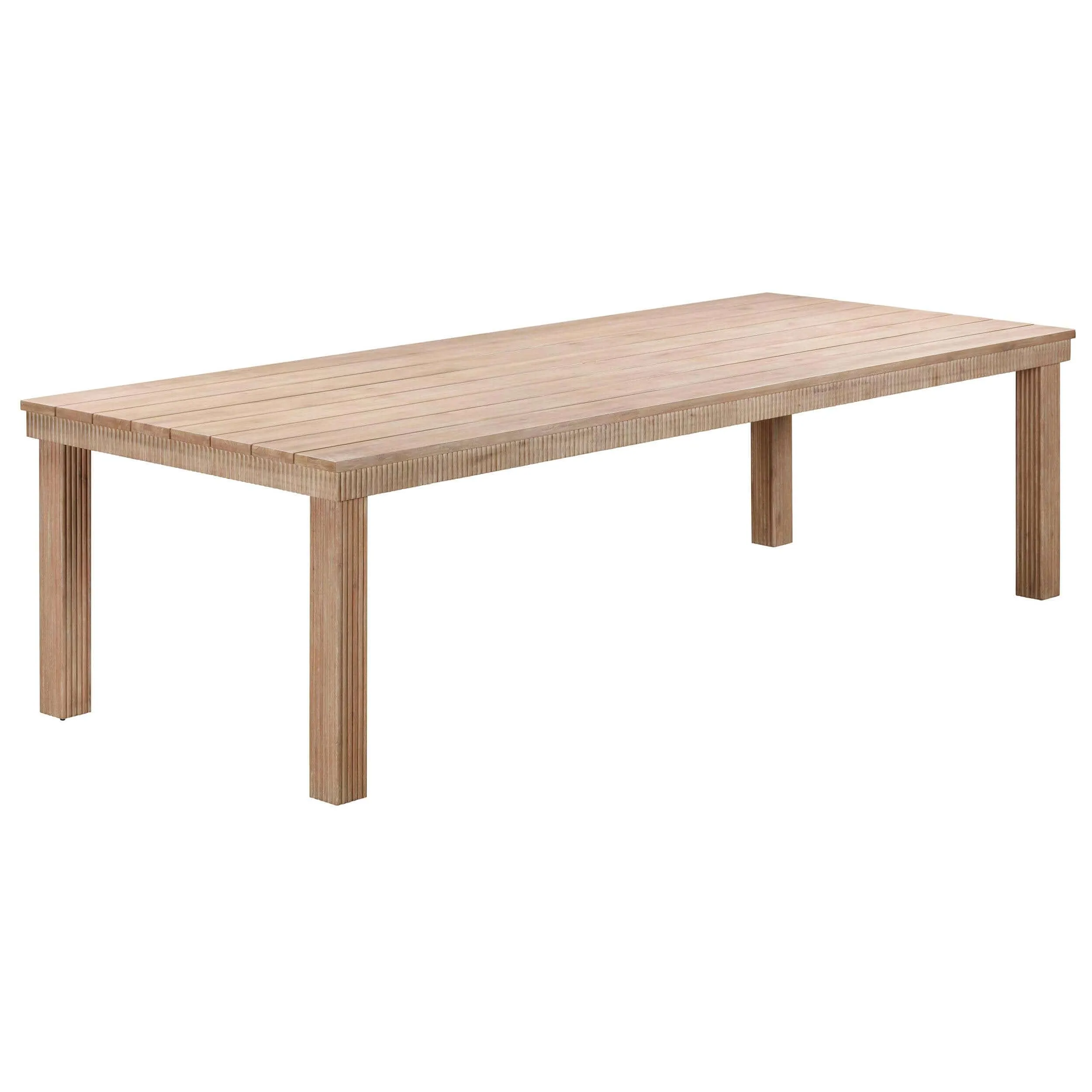 Cassie Outdoor Rectangular Dining Table, Natural