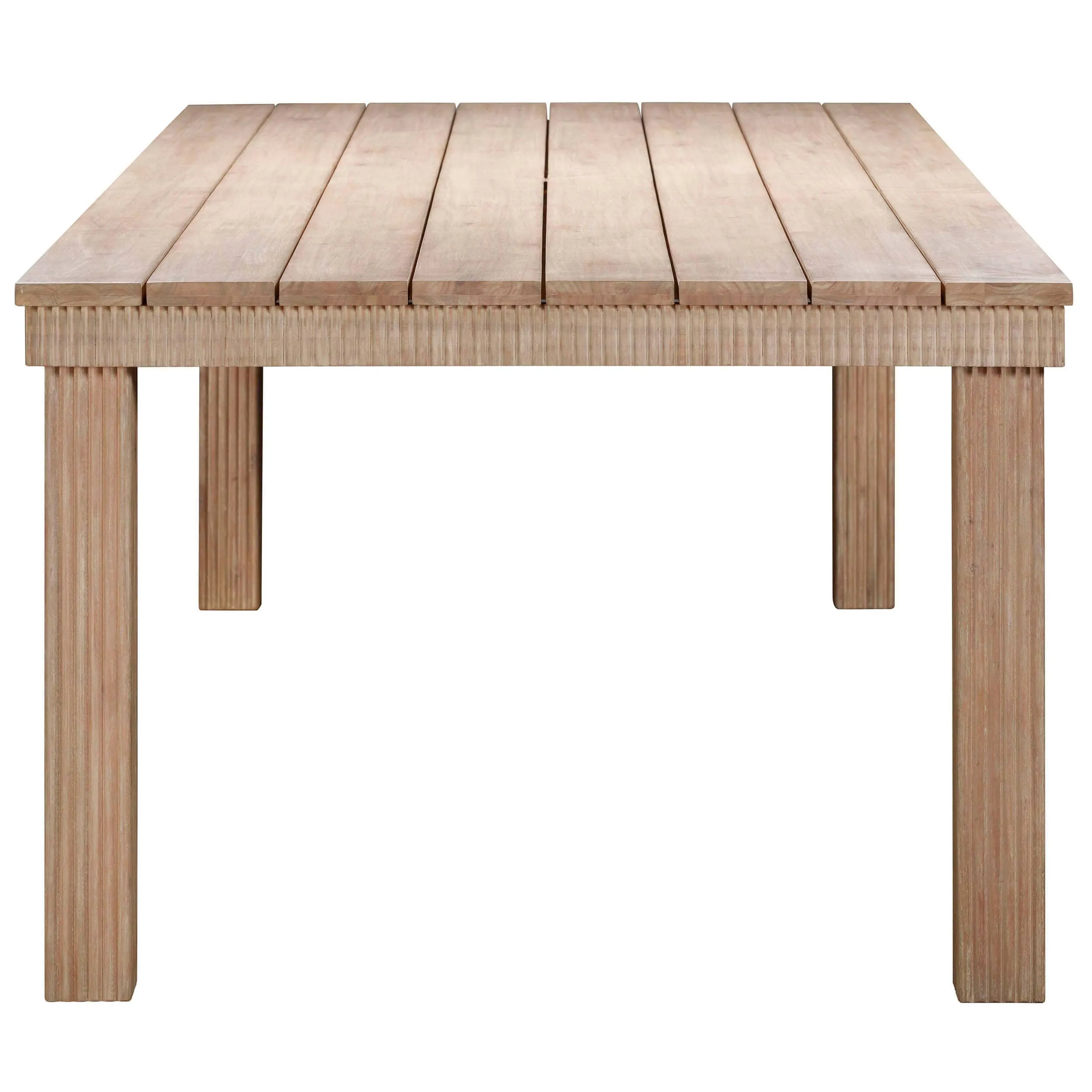 Cassie Outdoor Rectangular Dining Table, Natural