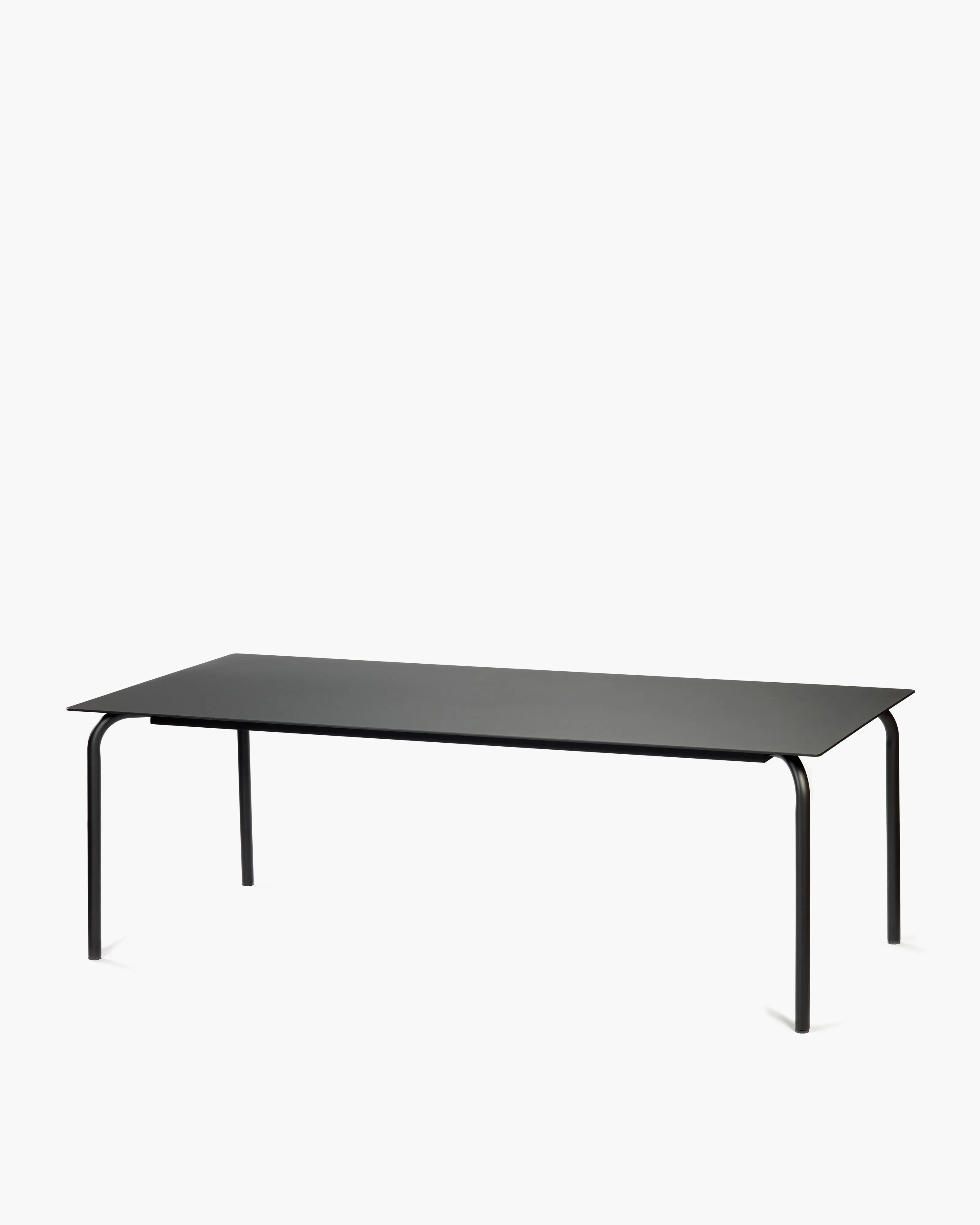 Dining table M aluminium black August