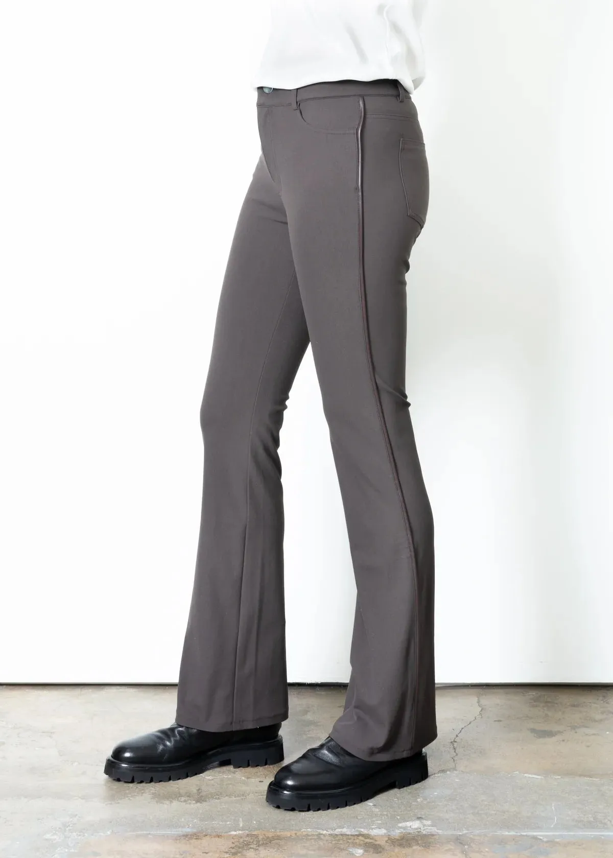 Eltimothy Pewter Stretch Flare