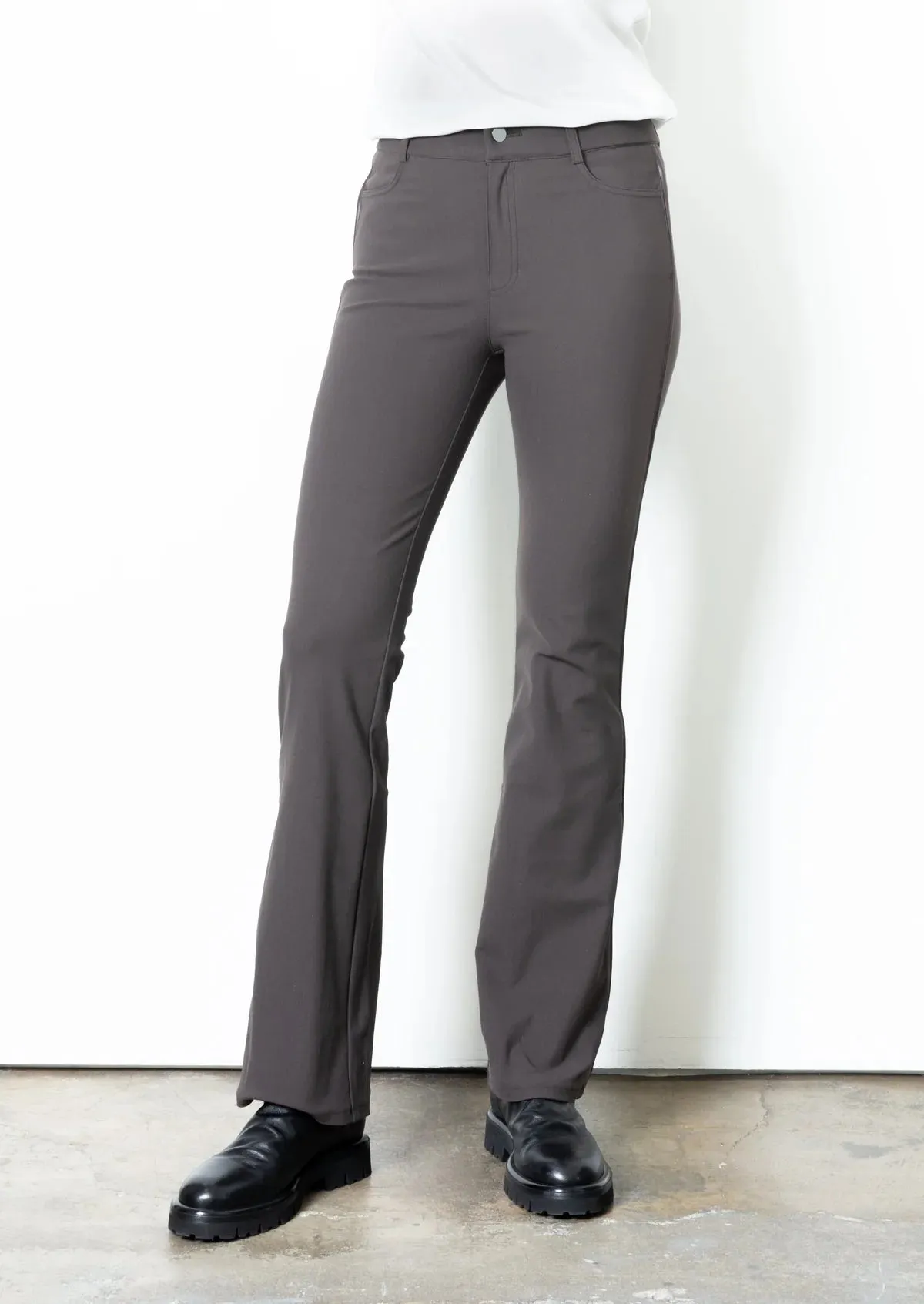 Eltimothy Pewter Stretch Flare