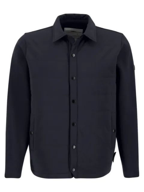 Fynch Hatton AW23 Sale - Hybrid Navy Overshirt