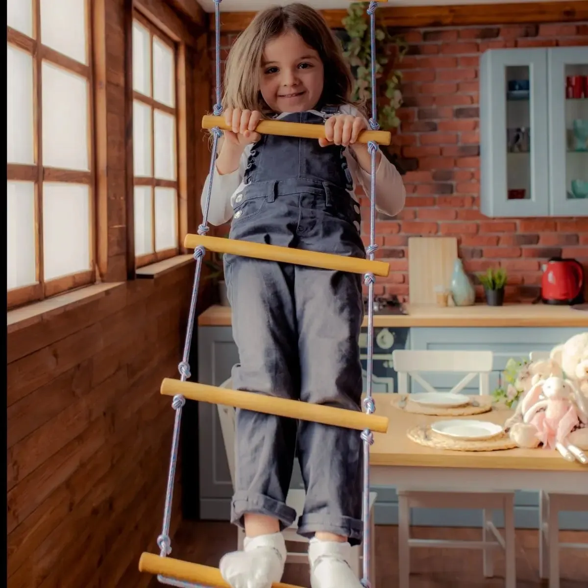 Goodevas Kletterseil-Leiter für Kinder