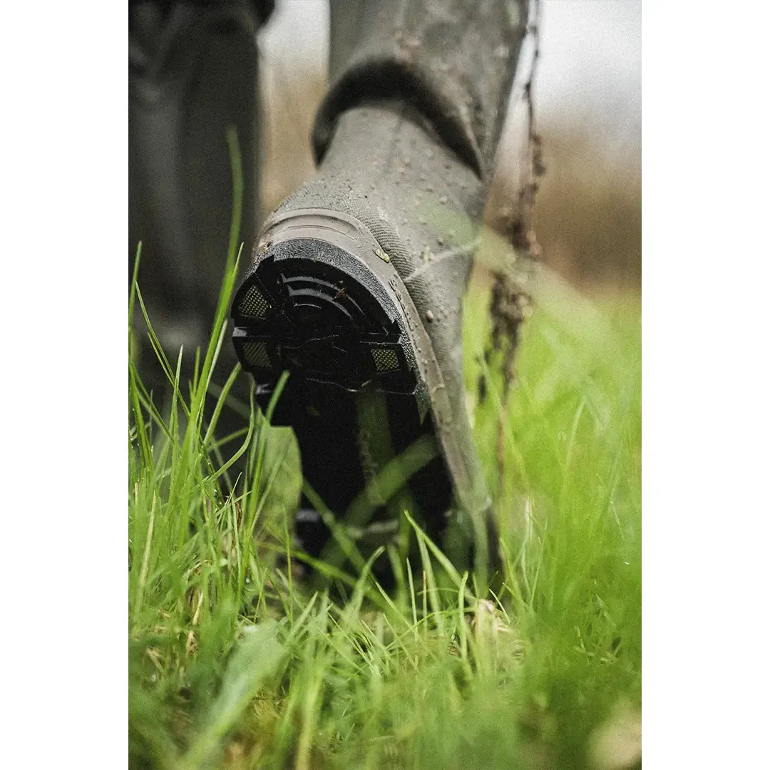 Hillside Flex Wellington Boot - Pine Green by Seeland