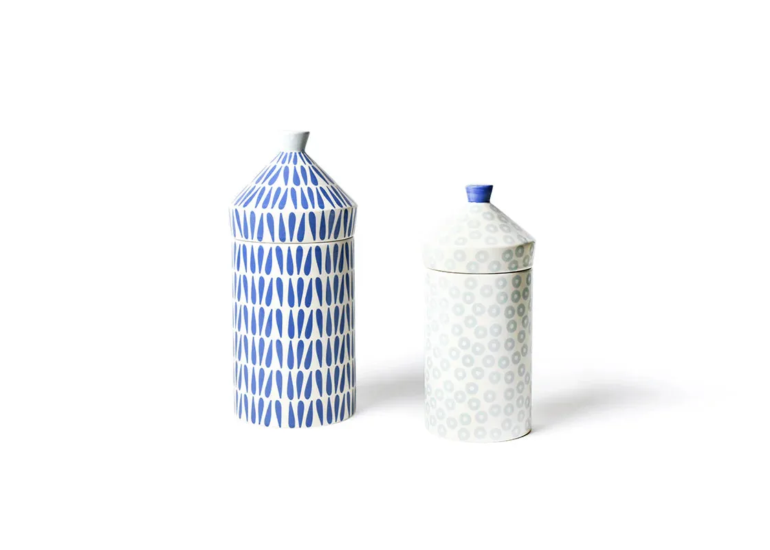 Iris Blue Canisters