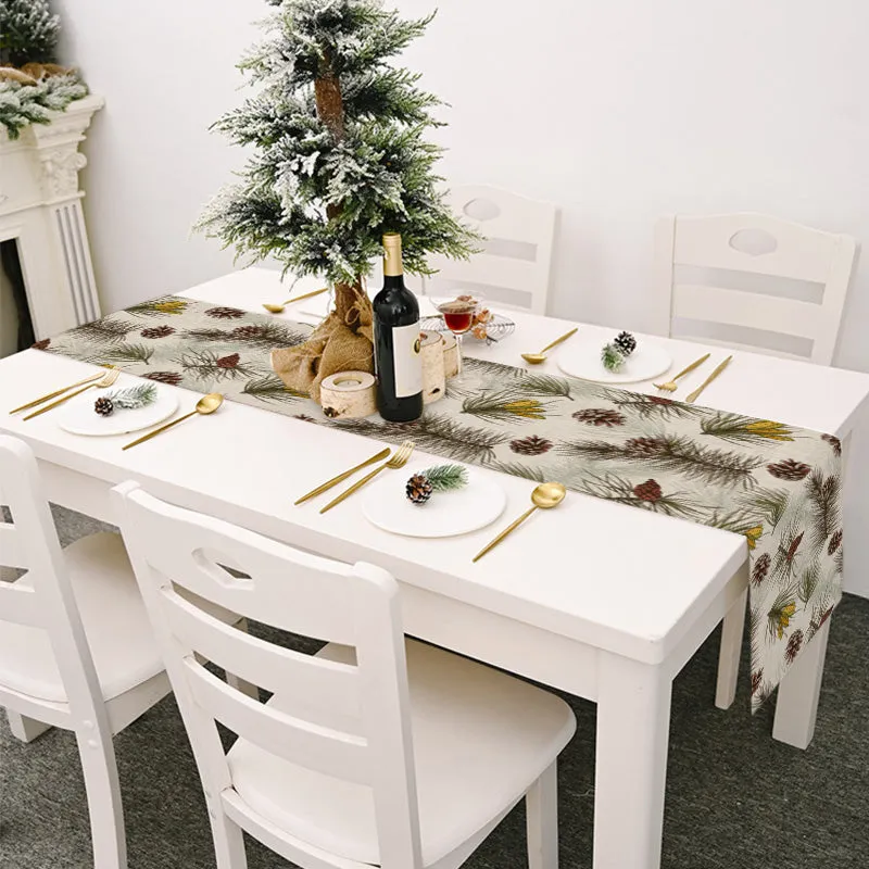 Linen Luxury Table Runner For Holiday Decor (1 Pc)