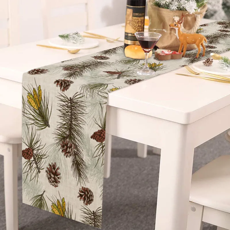 Linen Luxury Table Runner For Holiday Decor (1 Pc)