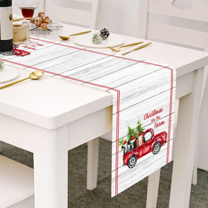 Linen Luxury Table Runner For Holiday Decor (1 Pc)