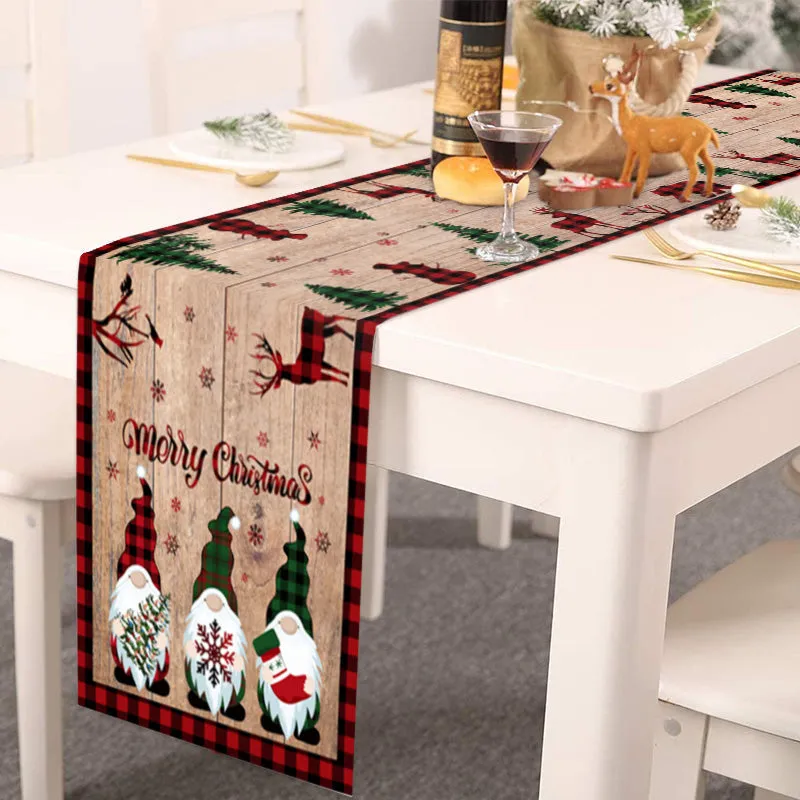 Linen Luxury Table Runner For Holiday Decor (1 Pc)