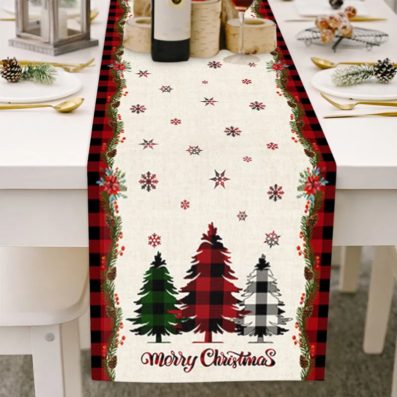 Linen Luxury Table Runner For Holiday Decor (1 Pc)