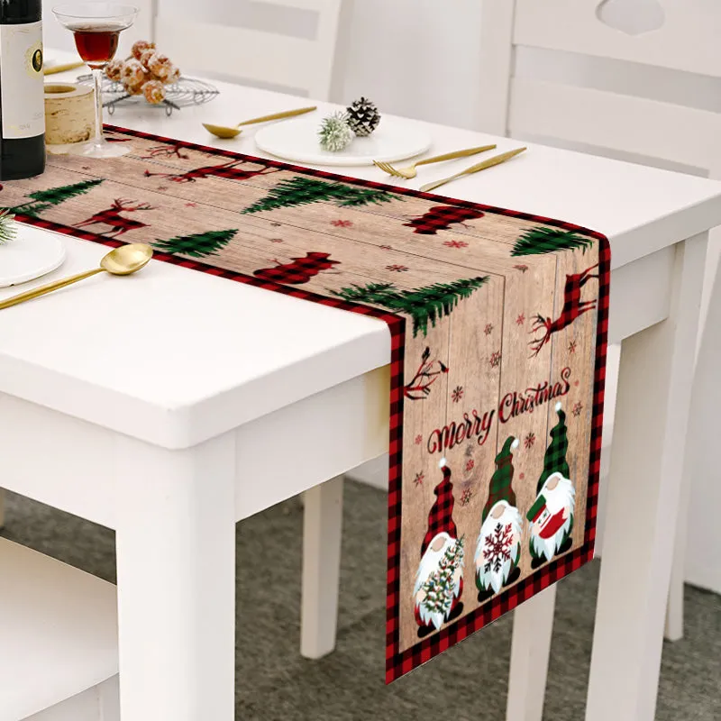 Linen Luxury Table Runner For Holiday Decor (1 Pc)