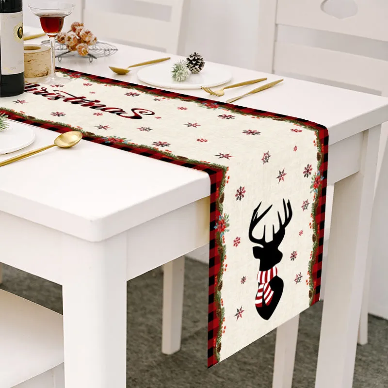 Linen Luxury Table Runner For Holiday Decor (1 Pc)