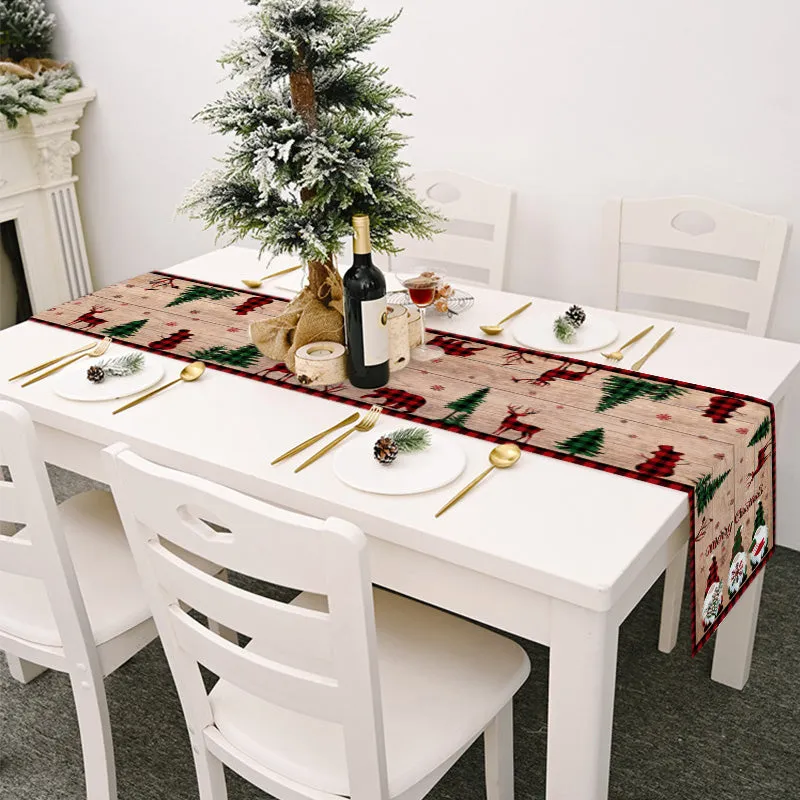 Linen Luxury Table Runner For Holiday Decor (1 Pc)