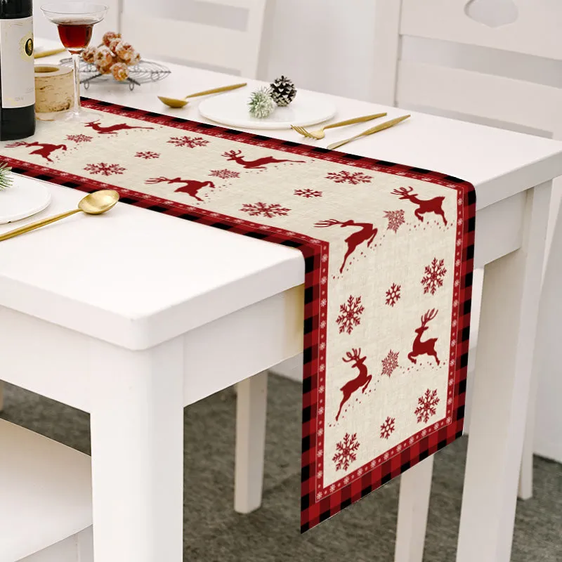 Linen Luxury Table Runner For Holiday Decor (1 Pc)