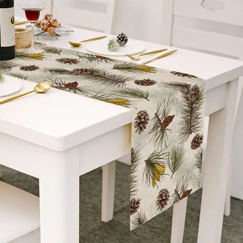 Linen Luxury Table Runner For Holiday Decor (1 Pc)