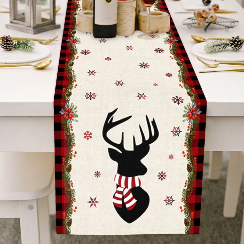 Linen Luxury Table Runner For Holiday Decor (1 Pc)