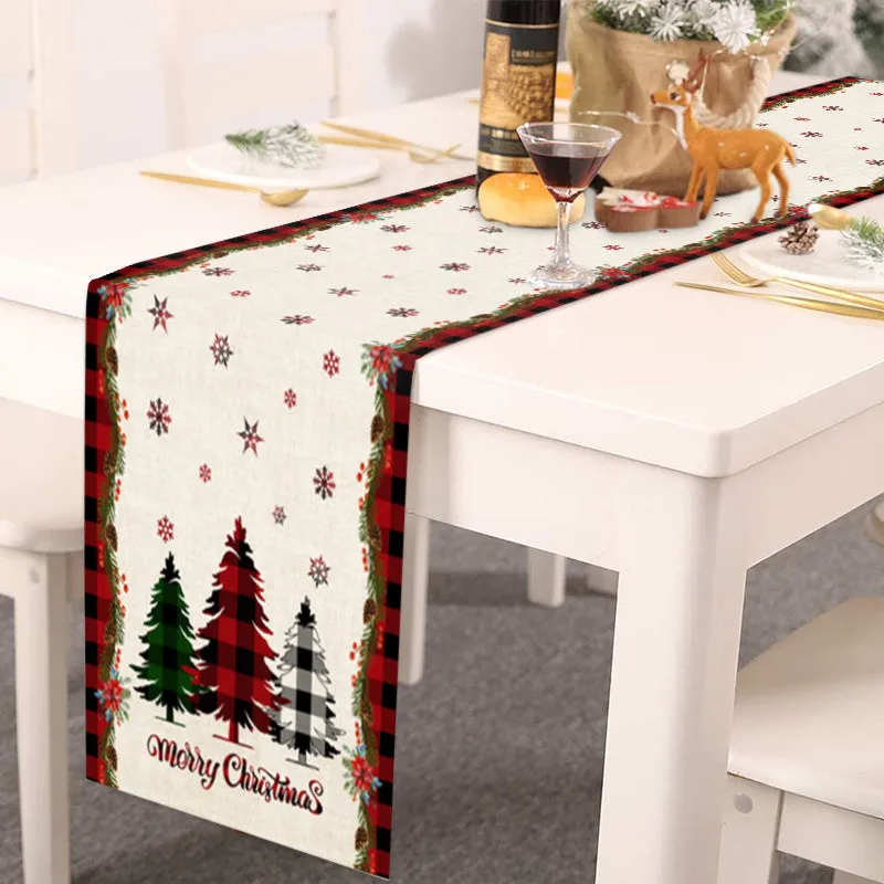 Linen Luxury Table Runner For Holiday Decor (1 Pc)