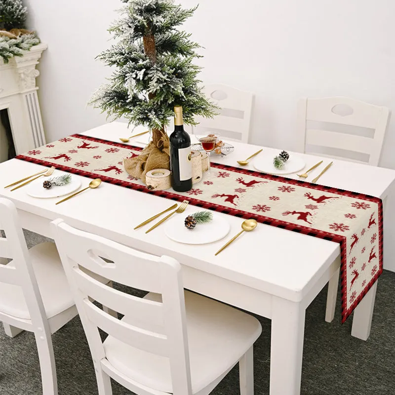 Linen Luxury Table Runner For Holiday Decor (1 Pc)