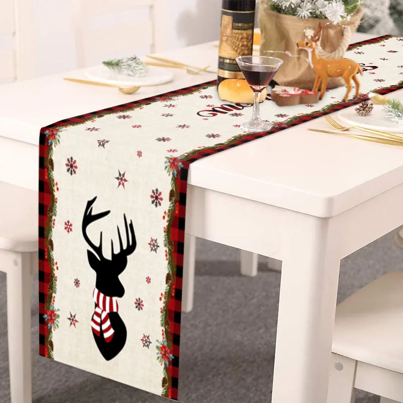 Linen Luxury Table Runner For Holiday Decor (1 Pc)