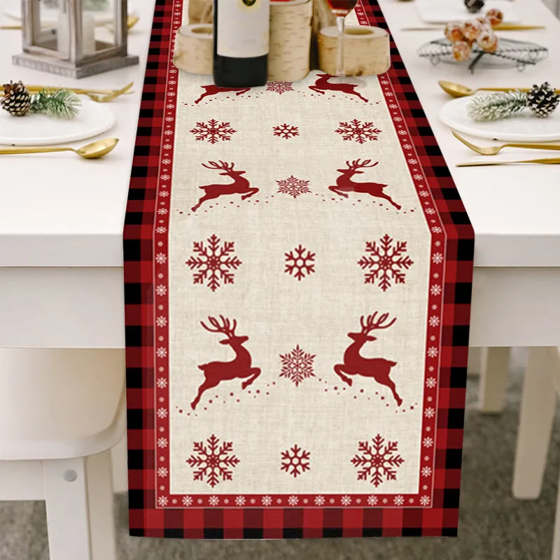 Linen Luxury Table Runner For Holiday Decor (1 Pc)