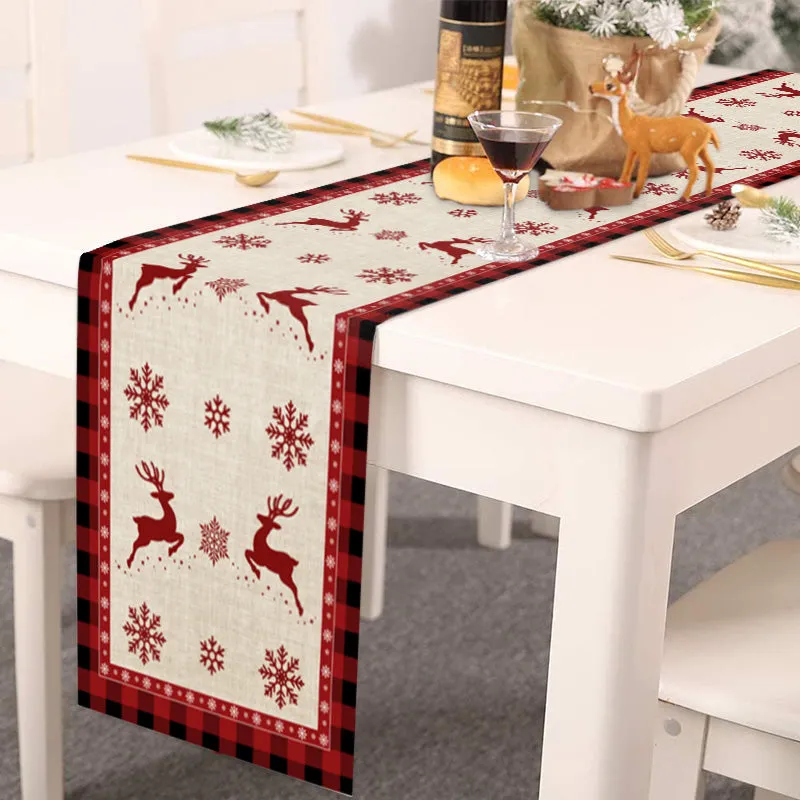 Linen Luxury Table Runner For Holiday Decor (1 Pc)