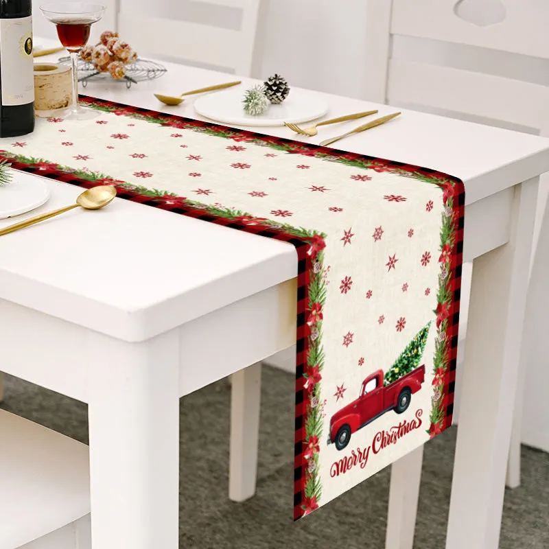 Linen Luxury Table Runner For Holiday Decor (1 Pc)