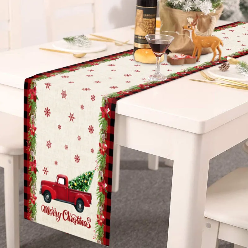 Linen Luxury Table Runner For Holiday Decor (1 Pc)