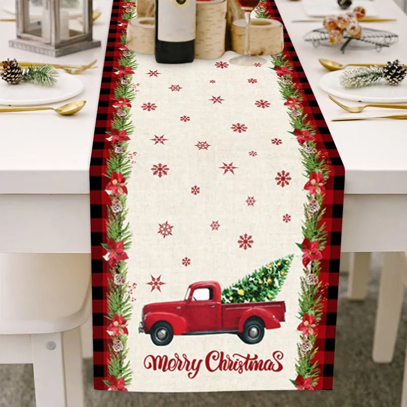 Linen Luxury Table Runner For Holiday Decor (1 Pc)