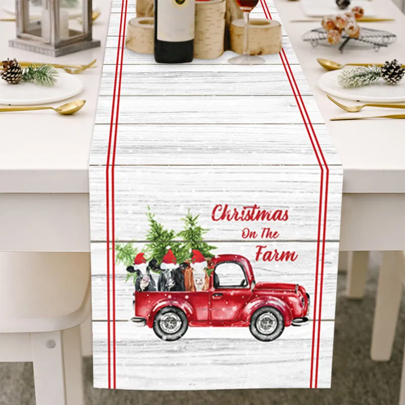 Linen Luxury Table Runner For Holiday Decor (1 Pc)