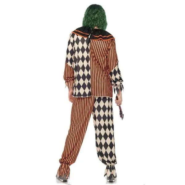 Men's Creepy Circus Clown Costume - Leg Avenue