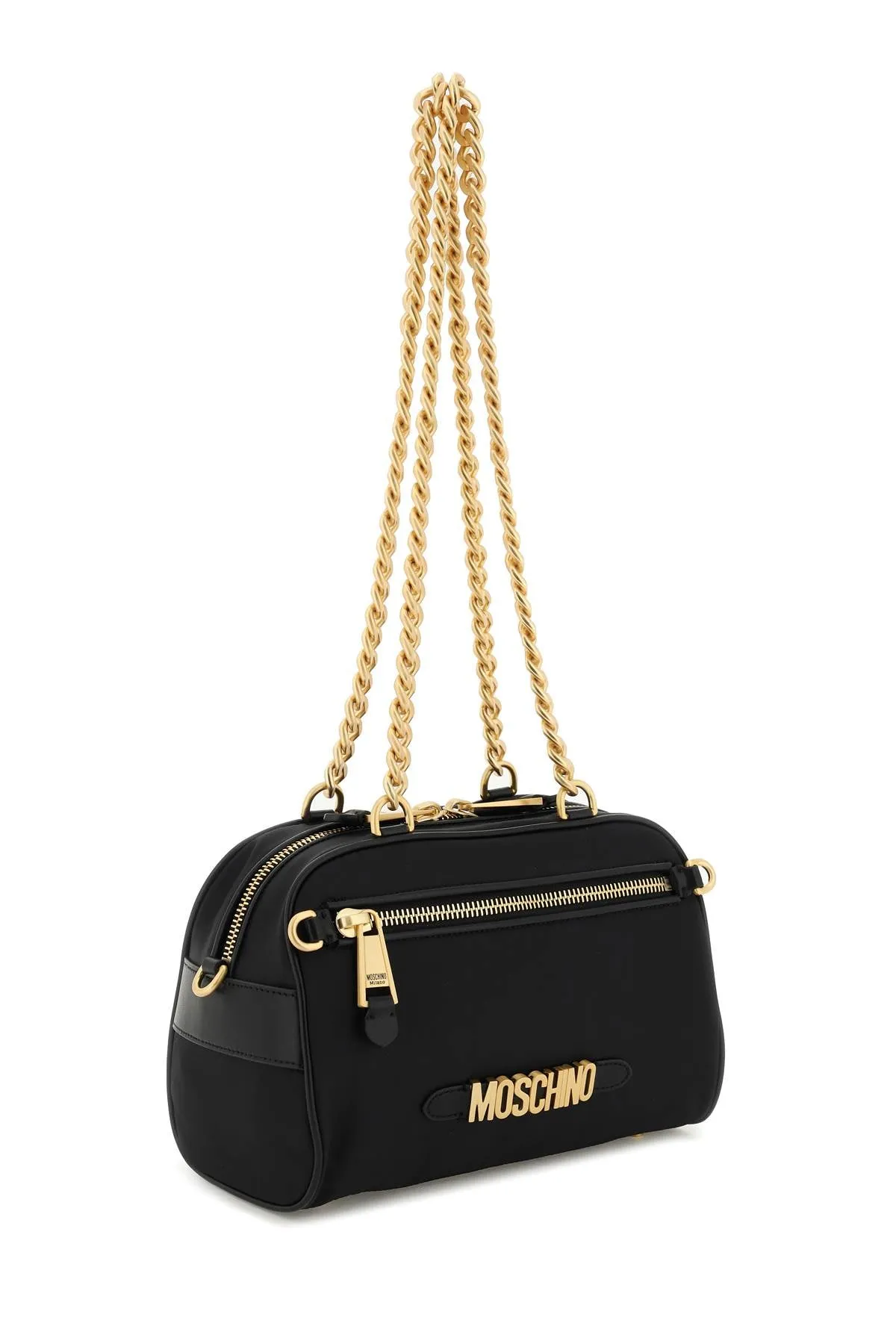 Moschino nylon bowling bag